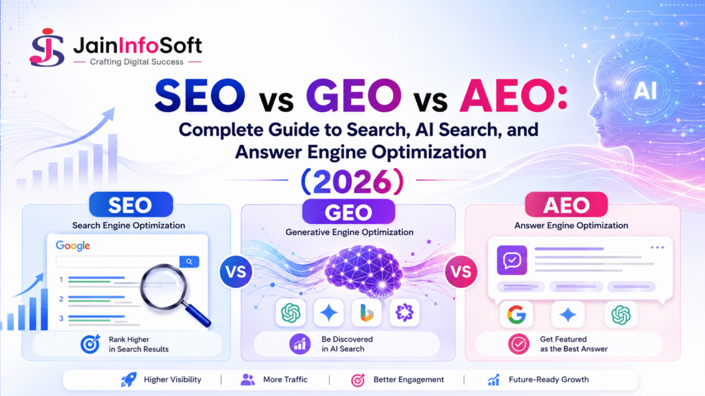 SEO vs GEO vs AEO